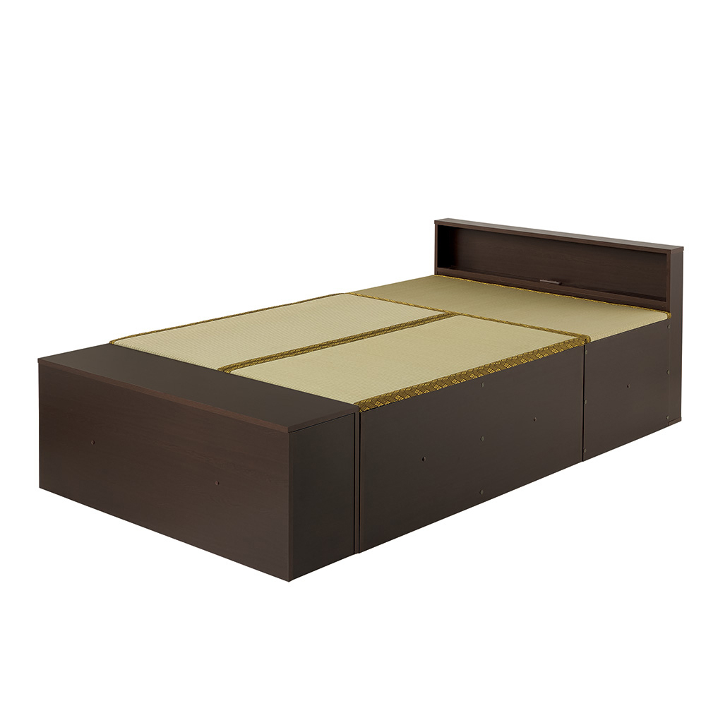 組み替え可能な大量収納畳ベッド 高さ45cmタイプ 畳ベッド ベッド 626902