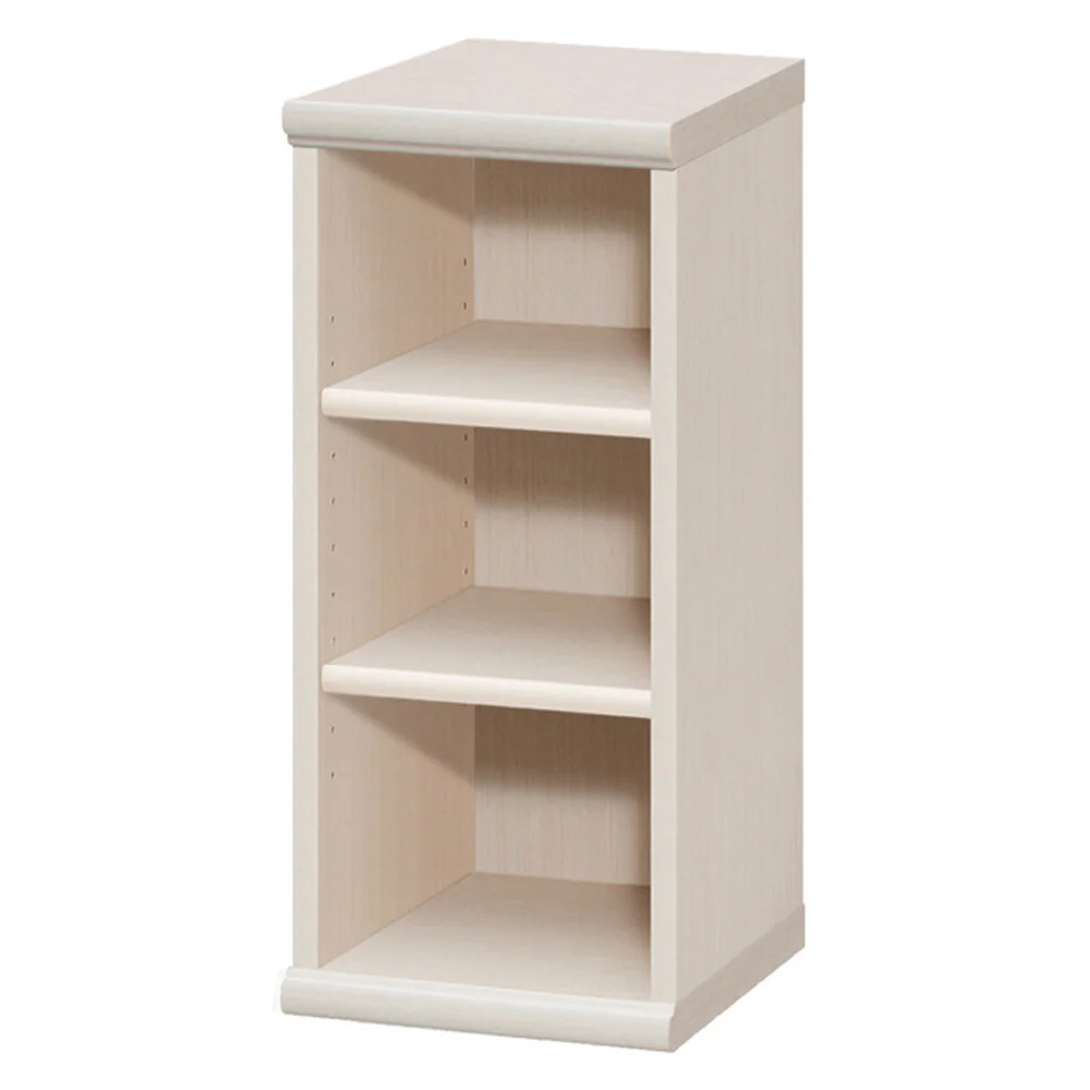 棚位置が全て選べるオープン本棚 幅28.5cm高さ60cm コミックラック 本棚 ラック シェルフ 627601