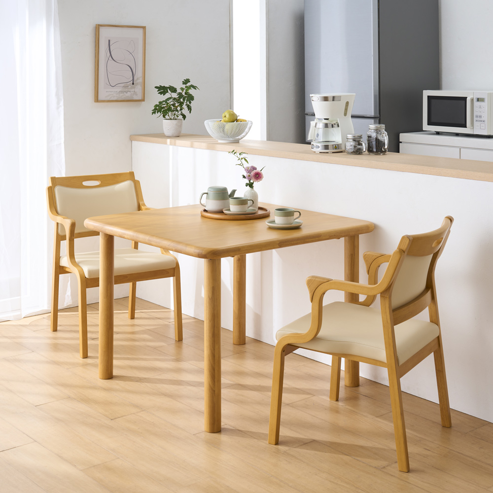 立ち座りしやすいダイニングシリーズ ダイニングテーブル 幅90cm ダイニングテーブル テーブル 628818