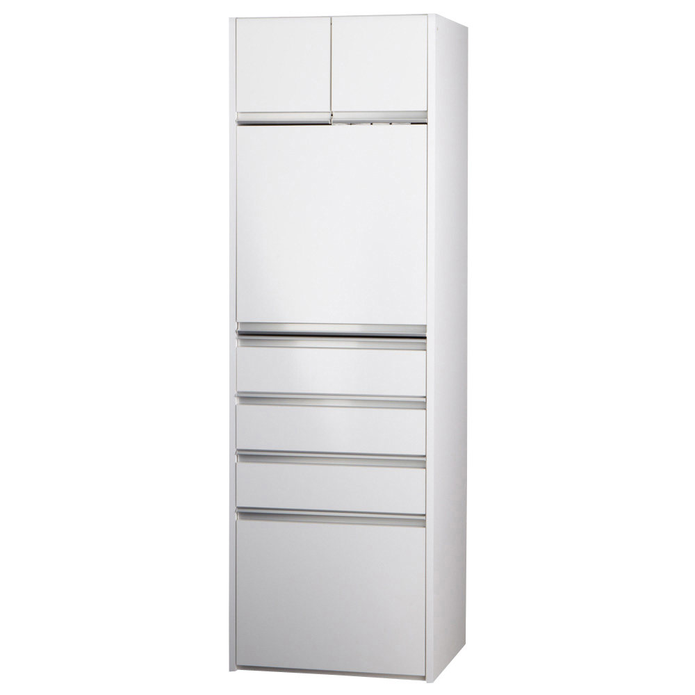 大型レンジがスッキリ隠せるダイニングボードシリーズ 引き出しタイプ・幅57.5cm キッチンボード キッチン収納 629811