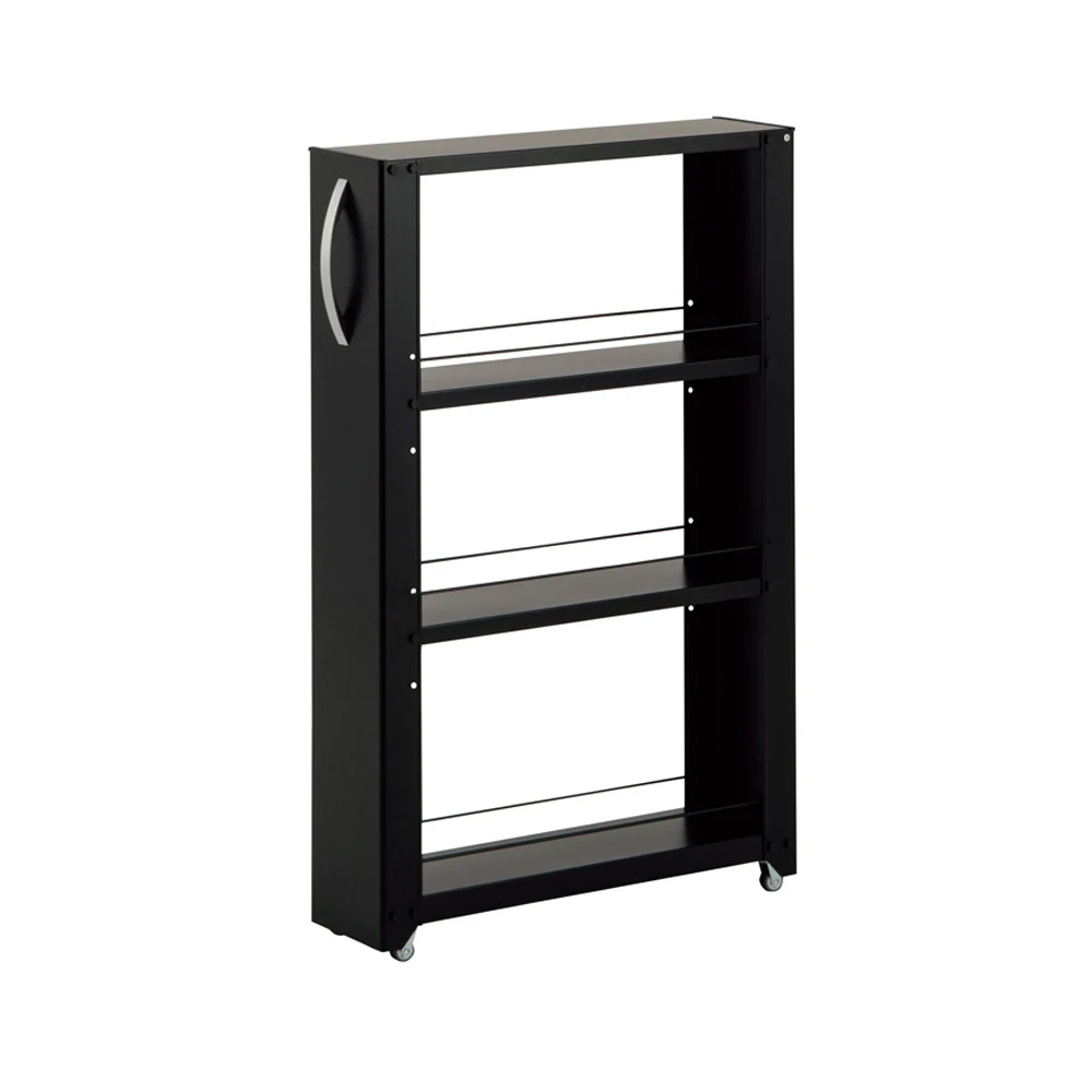 ［幅15奥行58高さ85.4cm］ 物置メーカーが造った頑丈隙間ワゴン ロータイプ キッチンストッカー 隙間収納 キッチン収納 630025