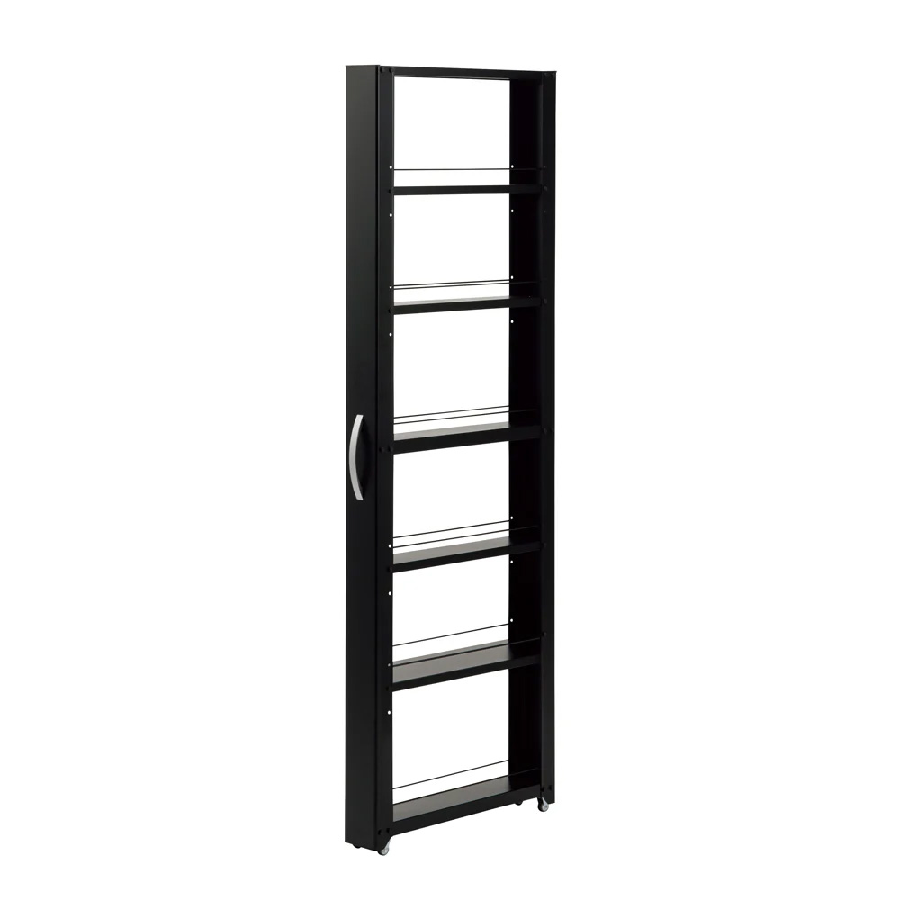 ［幅10奥行58高さ165.4cm］物置メーカーが造った頑丈隙間ワゴン ハイタイプ キッチンストッカー 隙間収納 キッチン収納 630027