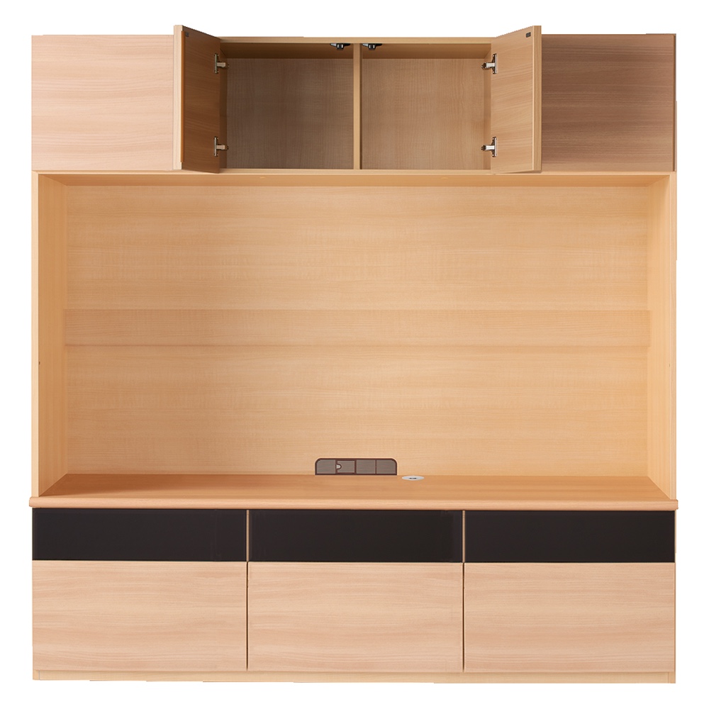 壁面収納テレビ台 幅180cm ミドルタイプ 【生活感を隠すリビング壁面収納】 壁面収納テレビ台 テレビ台 テレビボード 631320