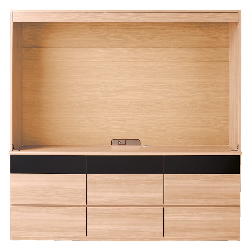 壁面収納テレビ台 幅180cm ハイタイプ 【生活感を隠すリビング壁面収納】 壁面収納テレビ台 テレビ台 テレビボード 631324