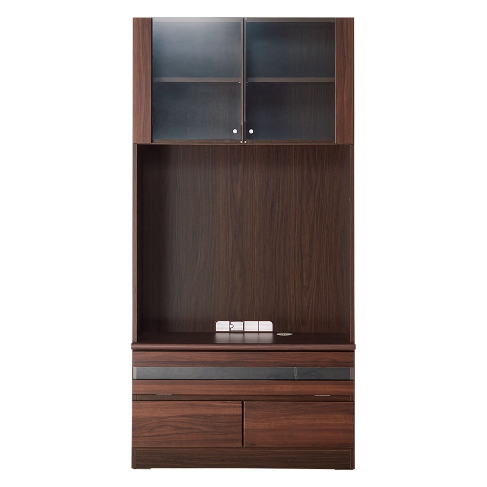 壁面収納テレビ台 幅89高さ180cm 【美しくしまうハイクラス壁面収納】 壁面収納テレビ台 テレビ台 テレビボード 631413