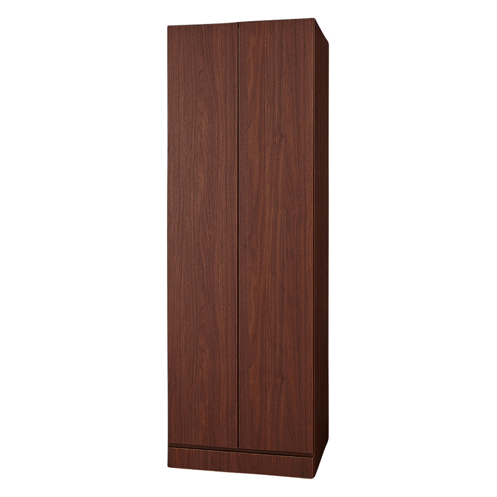 システム壁面ワードローブ ハンガー2段・幅60cm ワードローブ クローゼット 衣類収納 632530