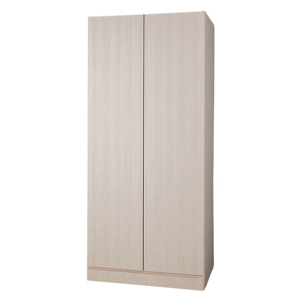 システム壁面ワードローブ 棚タイプ・幅80cm ワードローブ クローゼット 衣類収納 632535