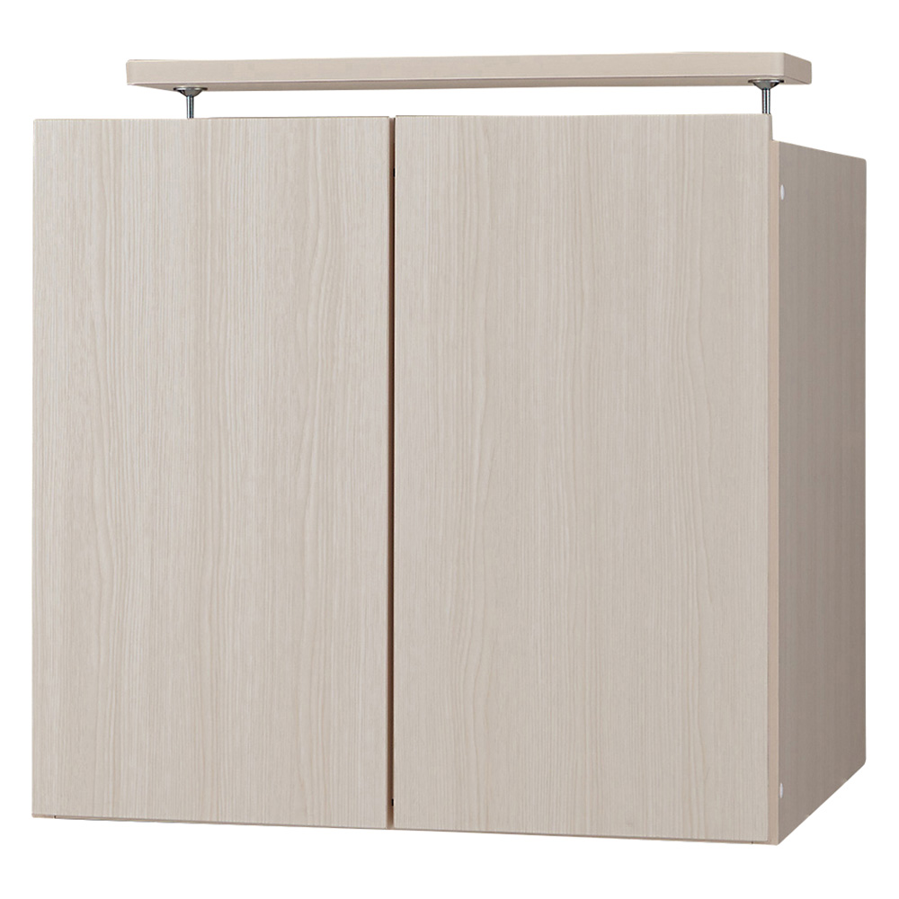 システム壁面ワードローブ 上置き・幅60高さ56cm ワードローブ クローゼット 衣類収納 632540