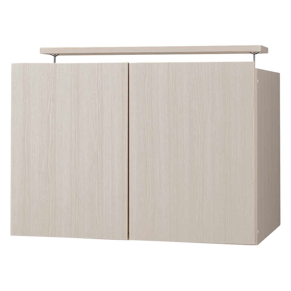 システム壁面ワードローブ 上置き・幅80高さ56cm ワードローブ クローゼット 衣類収納 632541