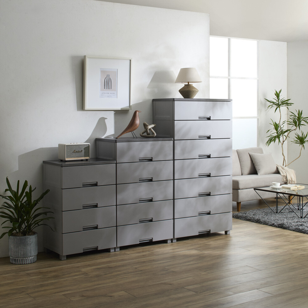 インテリアに美しく調和するフィッツチェスト 幅55cmタイプ 4段・高さ85cm リビング リビング収納 633321