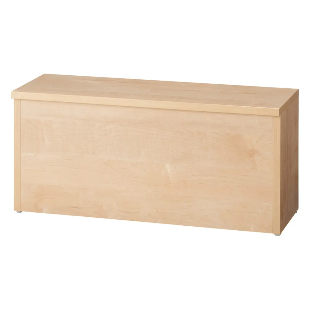 ≪幅90cm奥行41cm≫ 耐荷重約100kg！組み立て不要 収納庫付ベンチ ソフトクローズボックスタイプ 玄関周り雑貨 下駄箱 玄関収納 640542