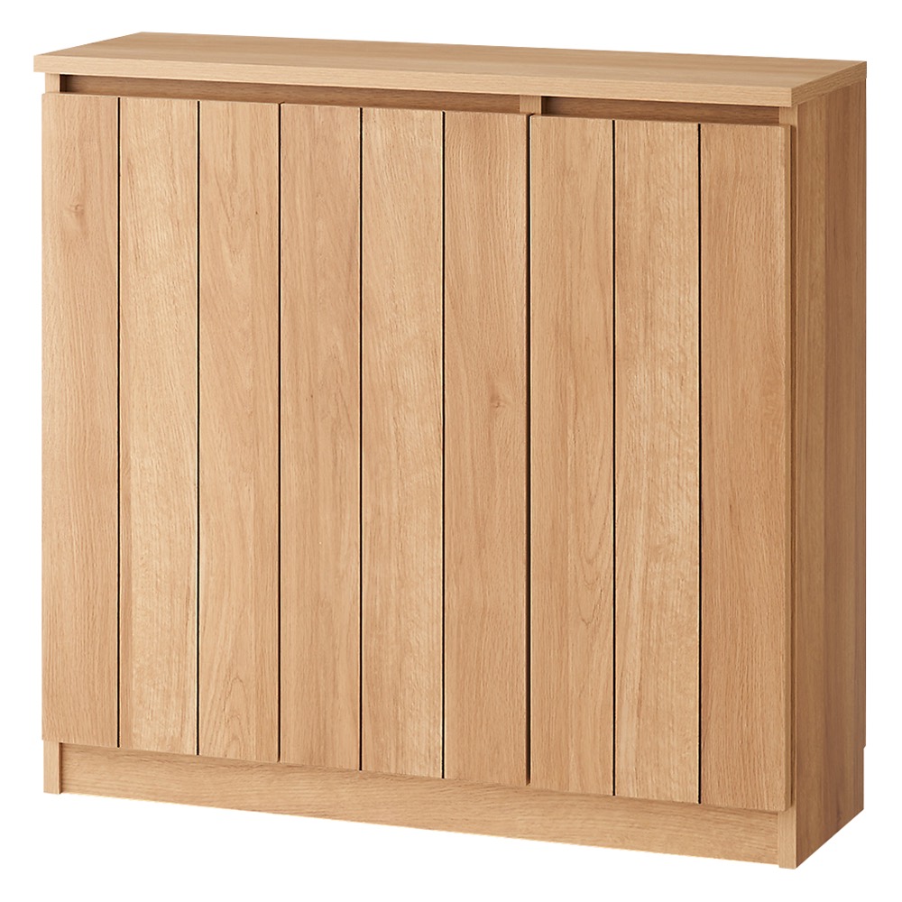 カフェスタイルのカウンター下収納 扉タイプ 幅89.5高さ85.5cm キッチンカウンター下収納 キッチン収納 641314