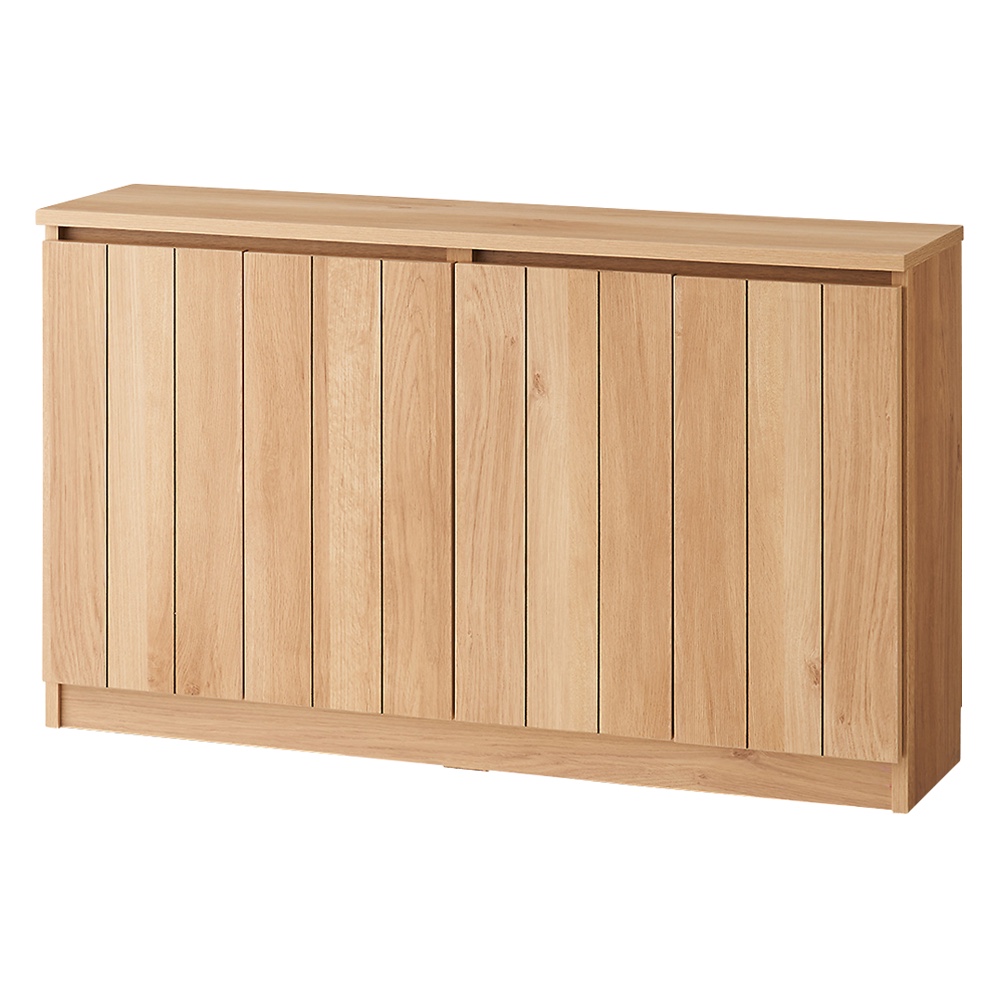 カフェスタイルのカウンター下収納 扉タイプ 幅118.5高さ70.5cm キッチンカウンター下収納 キッチン収納 641315