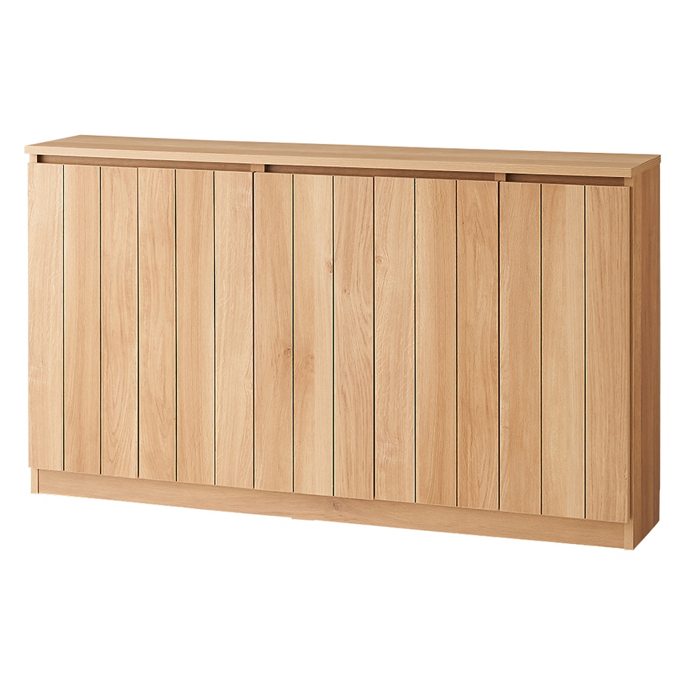 カフェスタイルのカウンター下収納 扉タイプ 幅148高さ85.5cm キッチンカウンター下収納 キッチン収納 641318