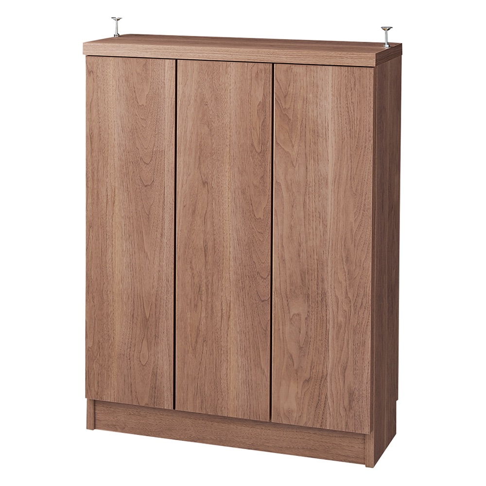 シンプルカウンター下収納庫（奥行30高さ97cm） 3枚扉タイプ 幅73cm キッチンカウンター下収納 キッチン収納 641457