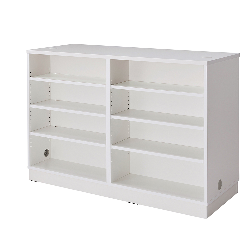 ≪高さ80cm≫ アイランドカウンター 据え置きタイプ 幅120cm奥行60cm キッチンカウンター キッチン収納 641611