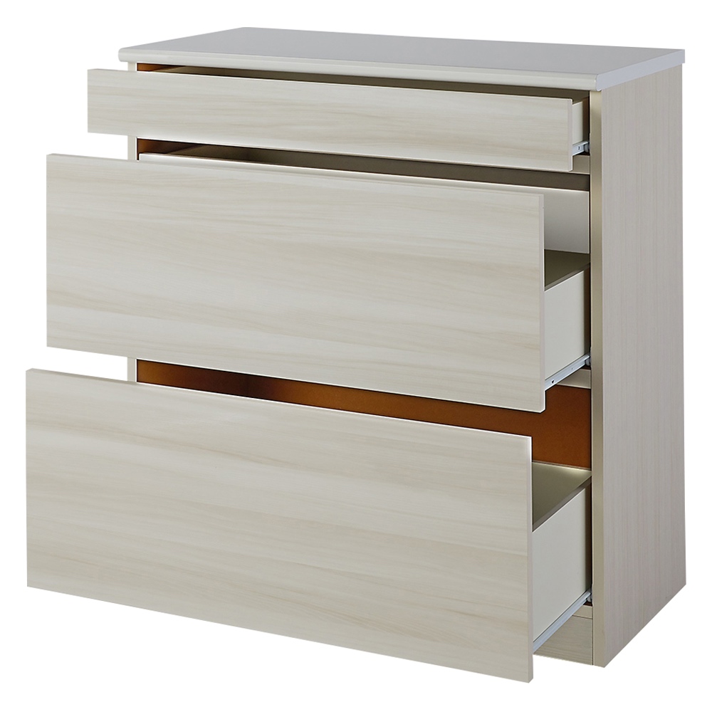 ≪幅120cm奥行46cm高さ95cm≫ 光沢木目キッチンカウンター キッチンカウンター キッチン収納 641629