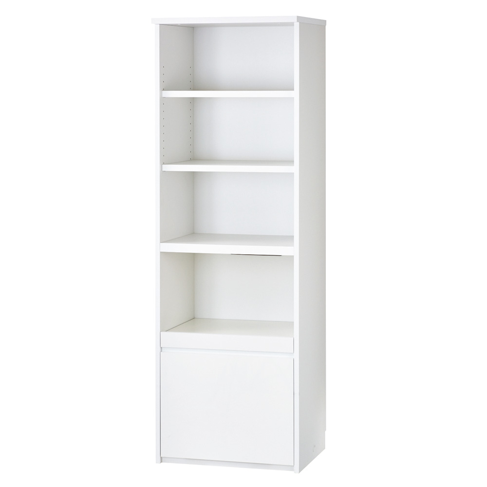 狭いキッチンでも広々使える引き戸式大型パントリーシリーズ レンジラック 引き出し付き 幅60cm レンジ台 キッチンラック キッチン収納 641733