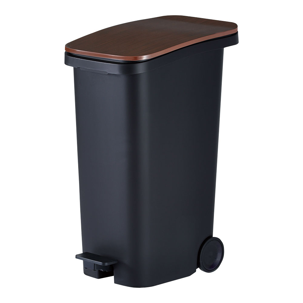 光沢がおしゃれなキャスター付きダストボックス SMOOTH リビング ダストボックス 641747