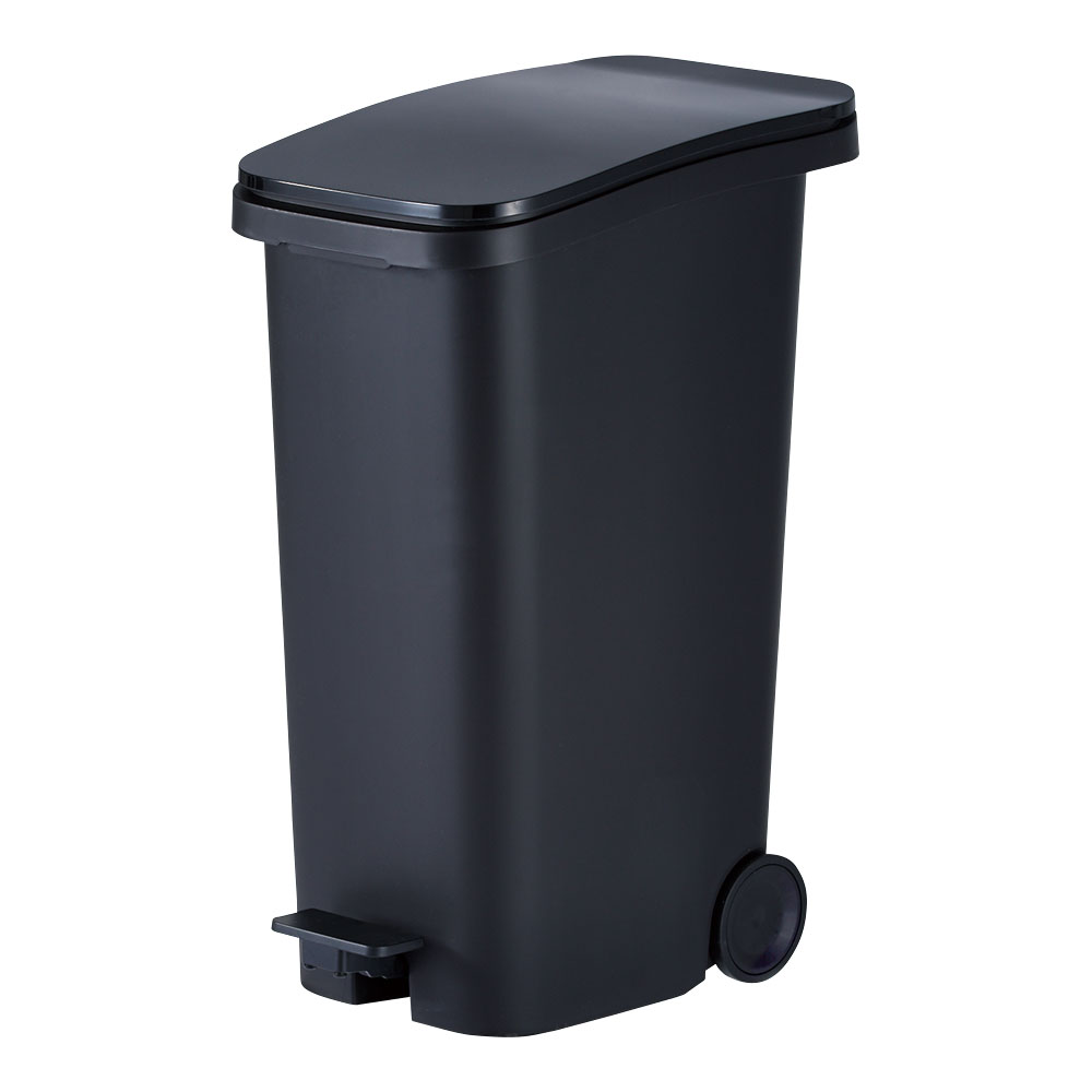 光沢がおしゃれなキャスター付きダストボックス SMOOTH リビング ダストボックス 641747