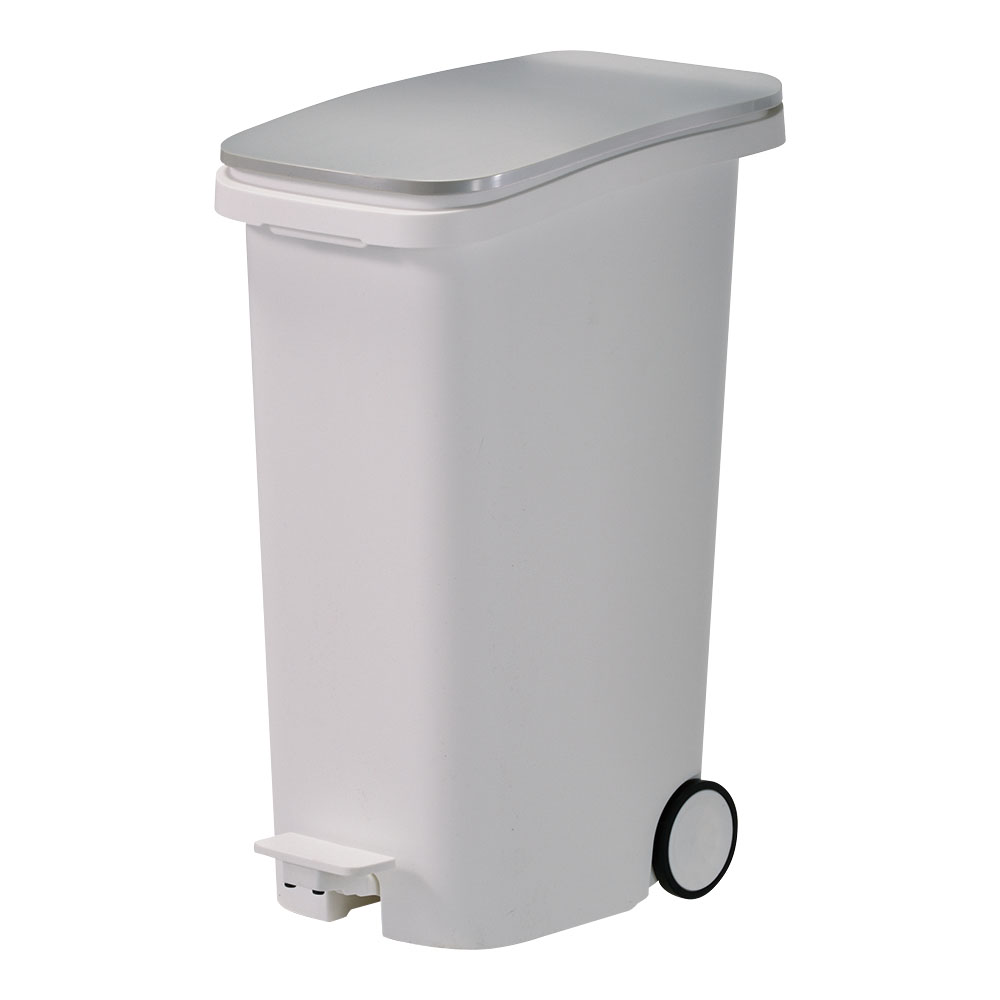 光沢がおしゃれなキャスター付きダストボックス SMOOTH リビング ダストボックス 641747