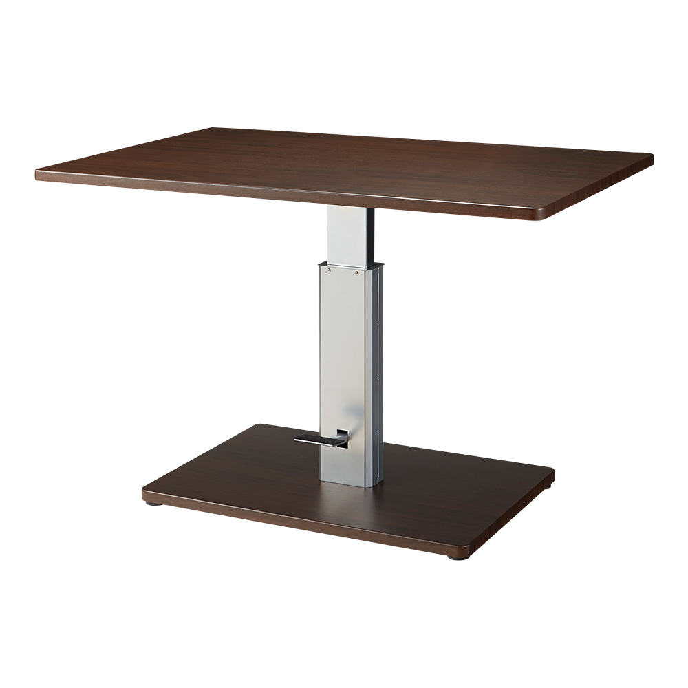 リビングダイニング兼用 昇降式テーブル 幅120奥行80 昇降式 リフティングテーブル テーブル 641812