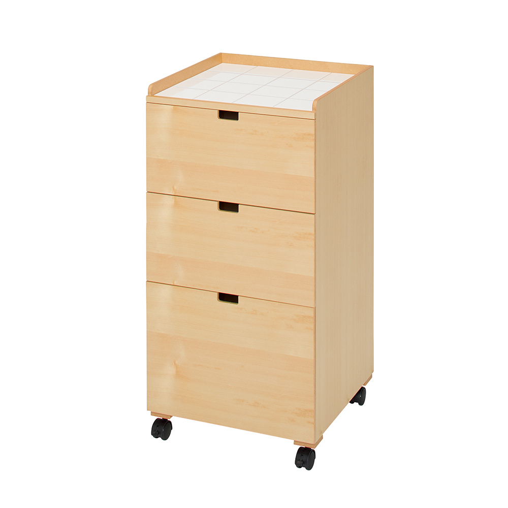 タイルトップチェスト 幅41cmタイプ ランドリー小物収納 トイレ 洗面所 ランドリー収納 642125