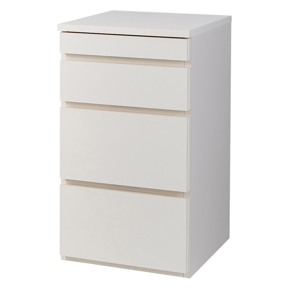 伸長式デスク＆キャビネット用 チェスト単品【ローチェスト】 リビング リビング収納 643319