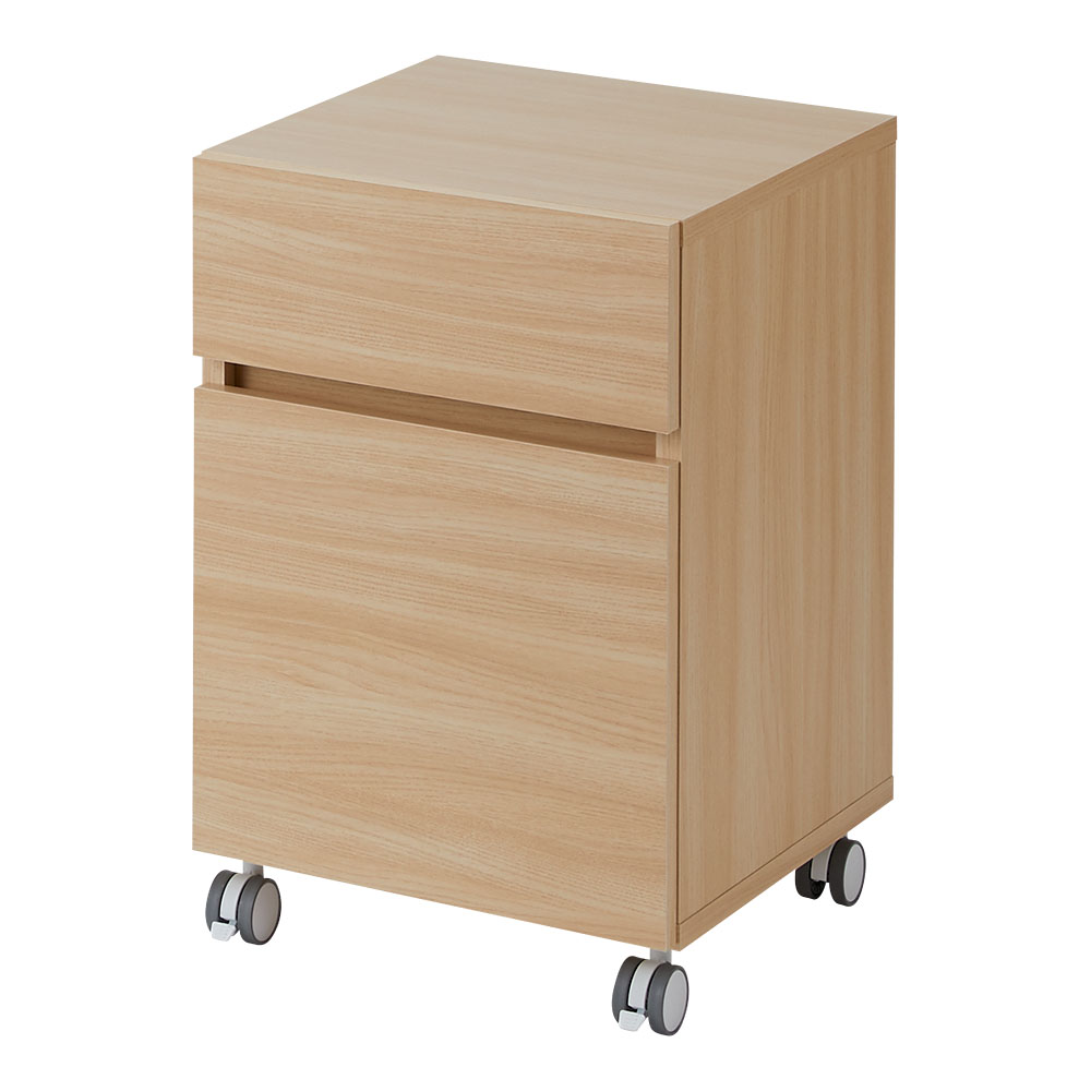 配線すっきり幅オーダーデスク デスク下チェスト 幅40cm 台 ラック ホームオフィス家具 643415