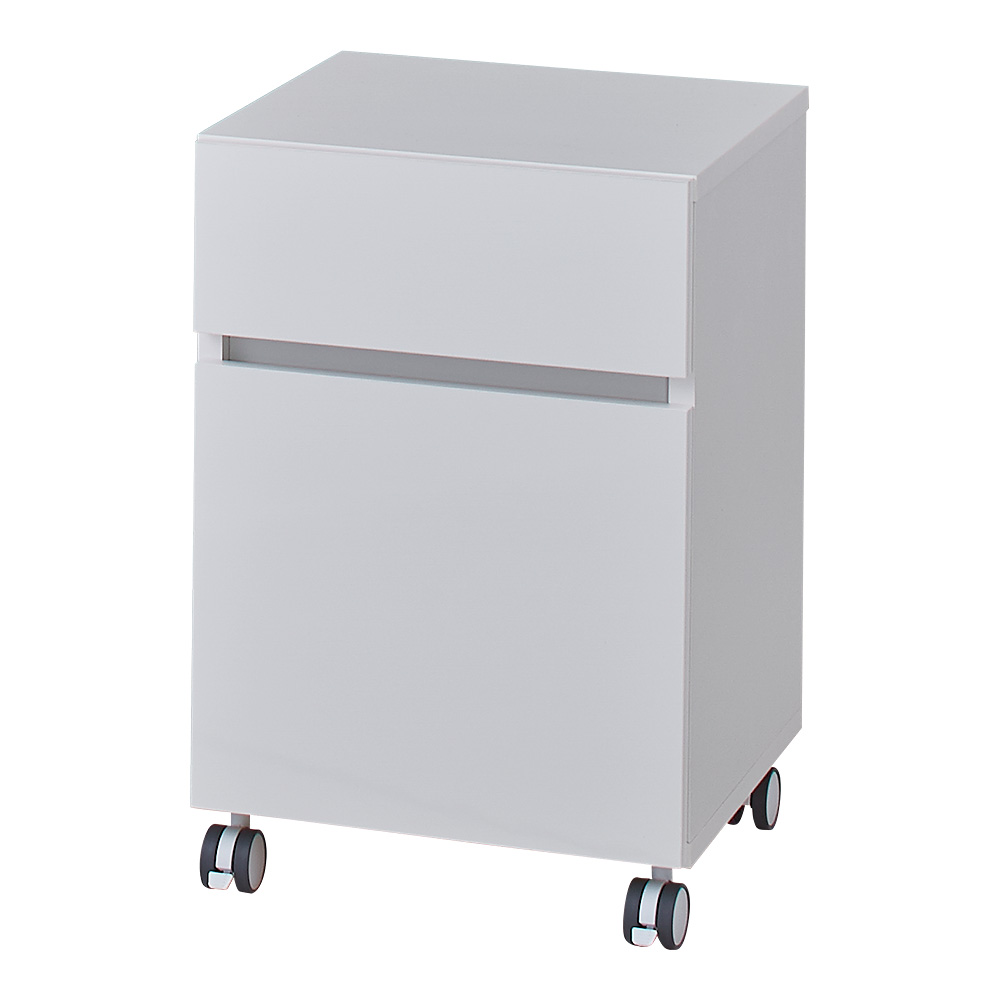 配線すっきり幅オーダーデスク デスク下チェスト 幅40cm 台 ラック ホームオフィス家具 643415