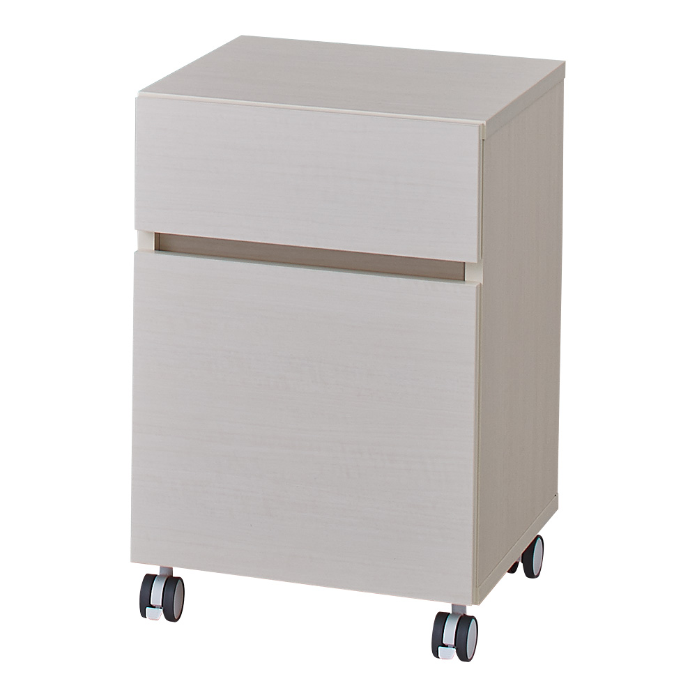 配線すっきり幅オーダーデスク デスク下チェスト 幅40cm 台 ラック ホームオフィス家具 643415