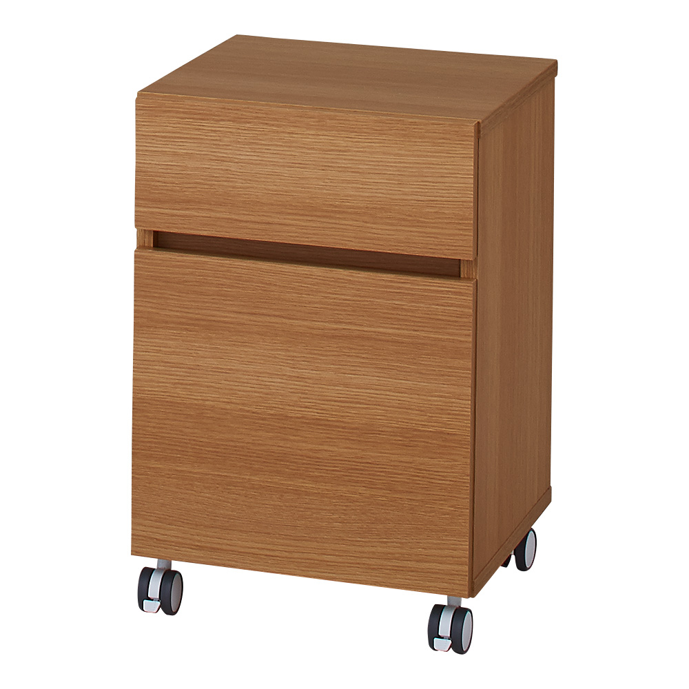 配線すっきり幅オーダーデスク デスク下チェスト 幅40cm 台 ラック ホームオフィス家具 643415