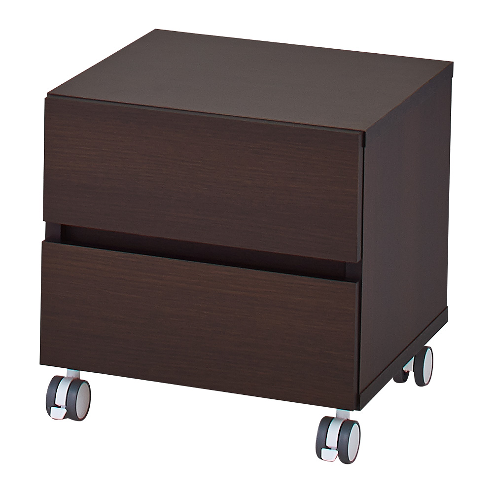 配線すっきり幅オーダーデスク プリンターワゴン 幅40cm 台 ラック ホームオフィス家具 643416