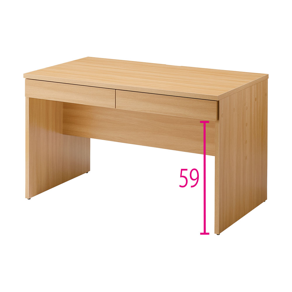 奥行選べるデスクシリーズ デスク単品 幅120cm・奥行70cm オフィス 事務 書斎机 机 643420