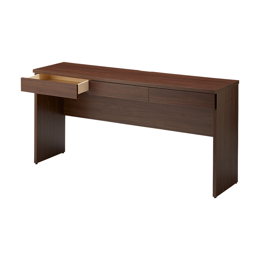 奥行選べるデスクシリーズ デスク単品 幅150cm・奥行40cm（薄型タイプ） オフィス 事務 書斎机 机 643421