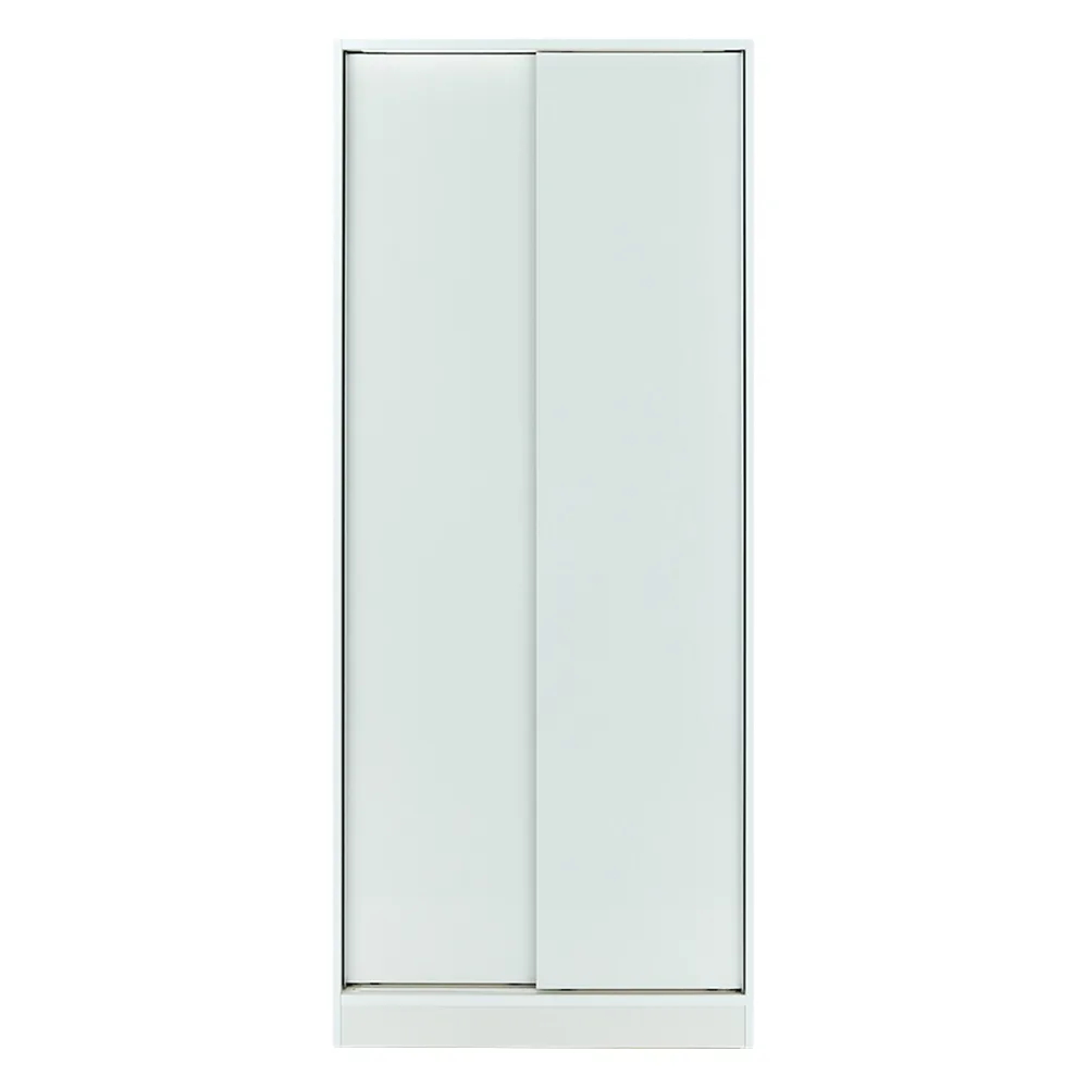 狭い場所でも収納たっぷり引き戸壁面収納シリーズ 収納庫 扉タイプ 幅75cm リビング壁面収納 壁面収納 システム収納 643501