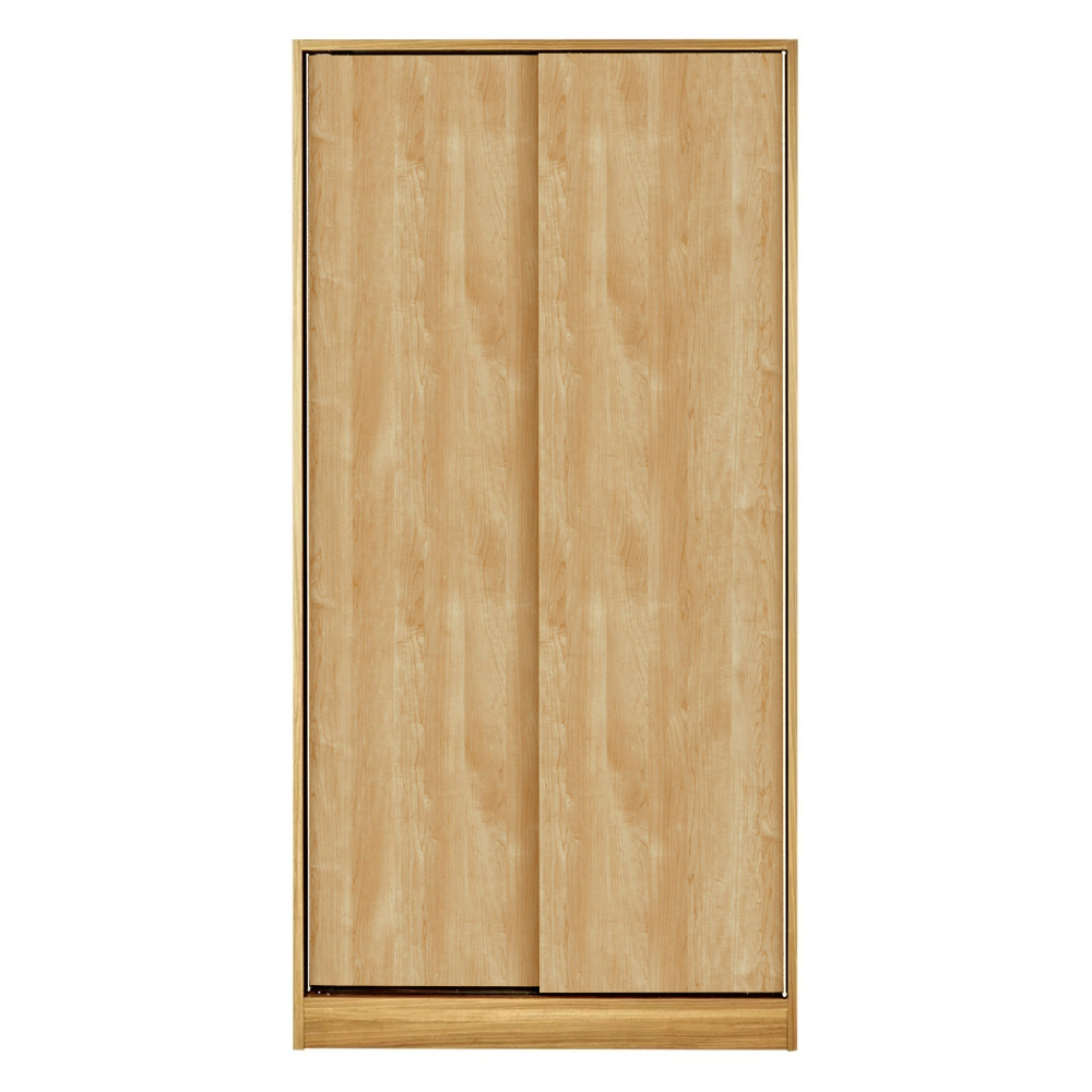 狭い場所でも収納たっぷり引き戸壁面収納シリーズ 収納庫 段違い棚タイプ 幅90cm 本棚 ブックシェルフ 書棚 ラック シェルフ 643505