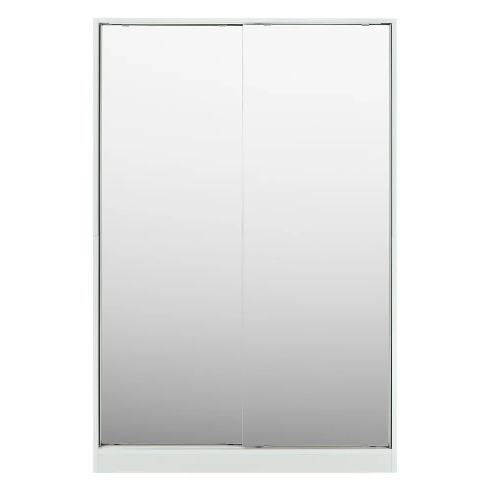 狭い場所でも収納たっぷり引き戸壁面収納シリーズ 収納庫 ミラー扉タイプ 幅120cm リビング壁面収納 壁面収納 システム収納 643509