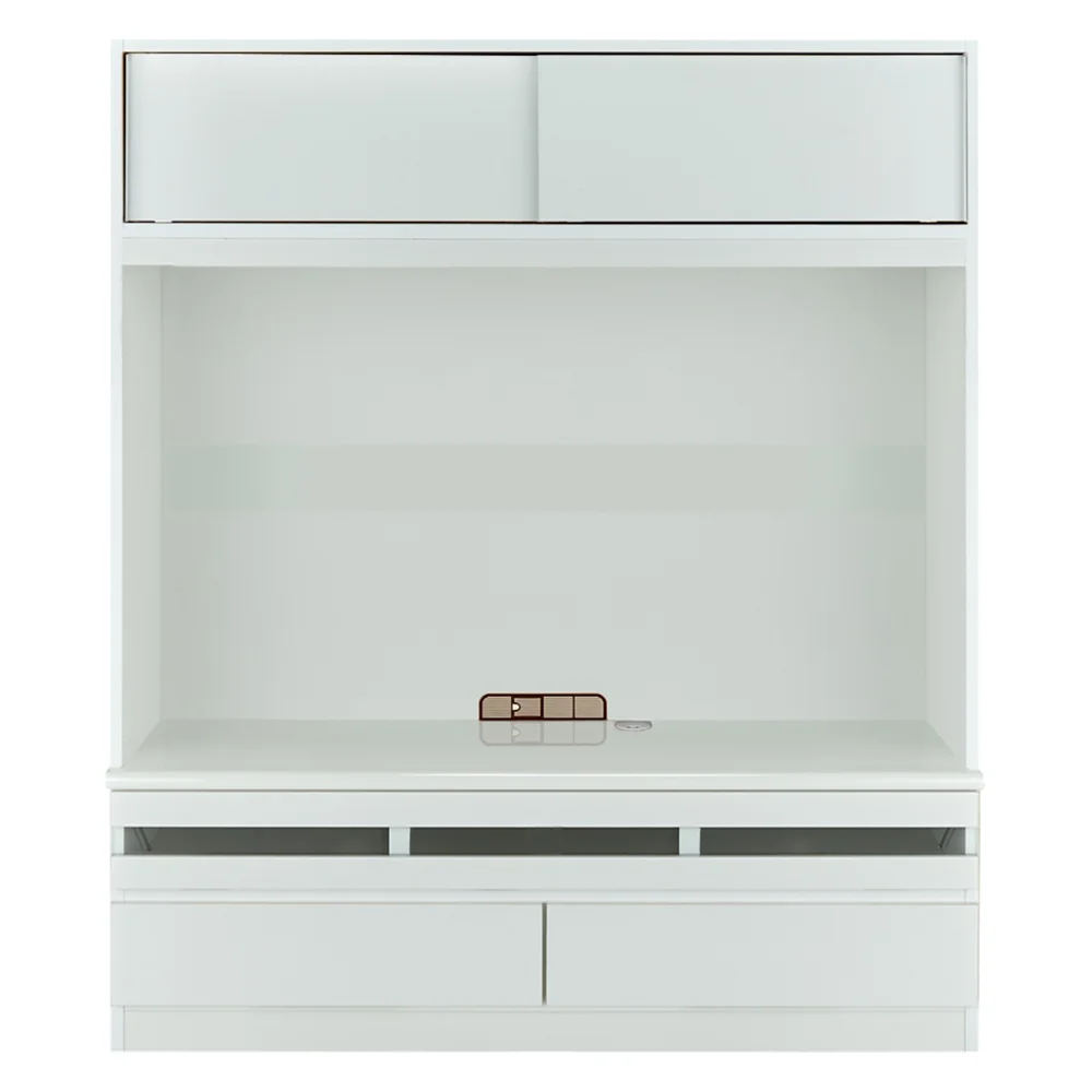 壁面収納テレビ台 幅155高さ180cm 【狭い場所でも収納たっぷりシリーズ】 壁面収納テレビ台 テレビ台 テレビボード 643513