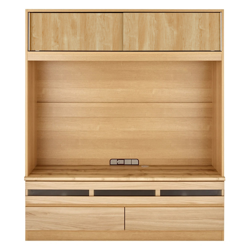 壁面収納テレビ台 幅155高さ180cm 【狭い場所でも収納たっぷりシリーズ】 壁面収納テレビ台 テレビ台 テレビボード 643513