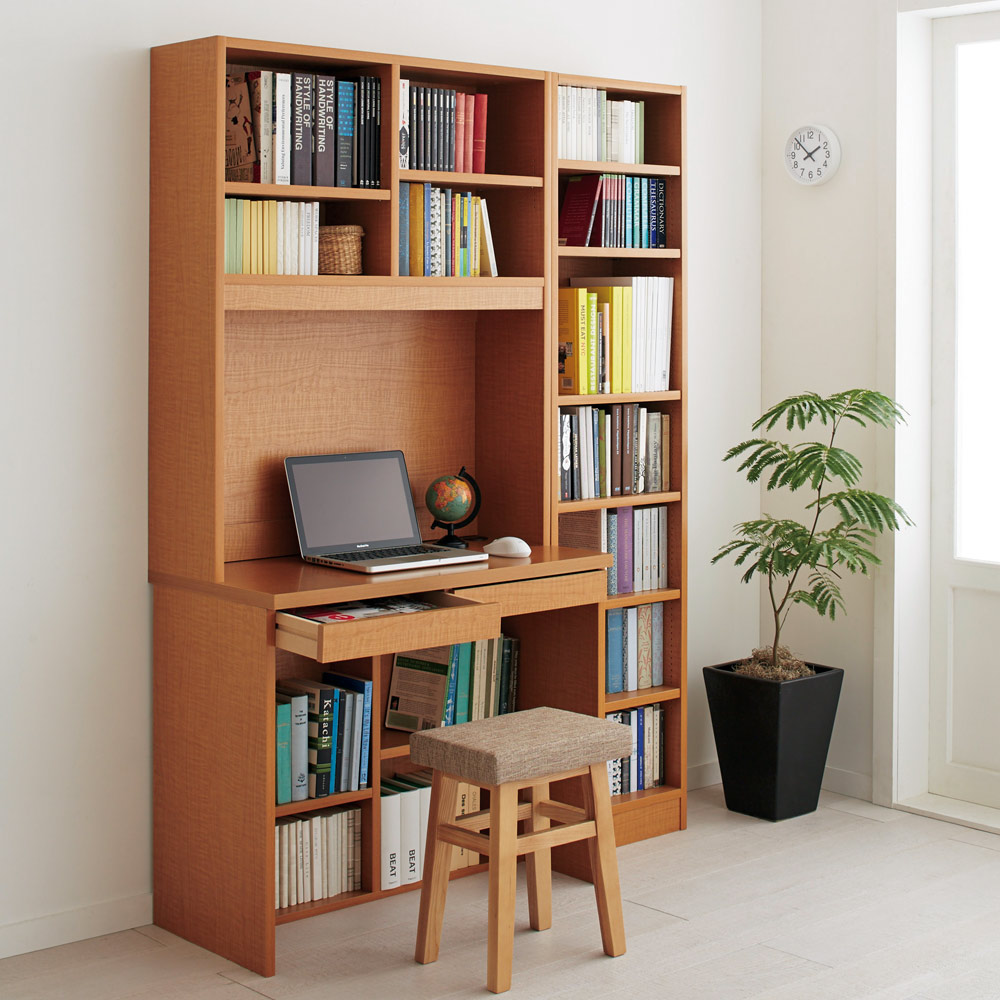 本好きの為のデスクシリーズ デスク本体 幅120cm オフィス 事務 書斎机 机 643534