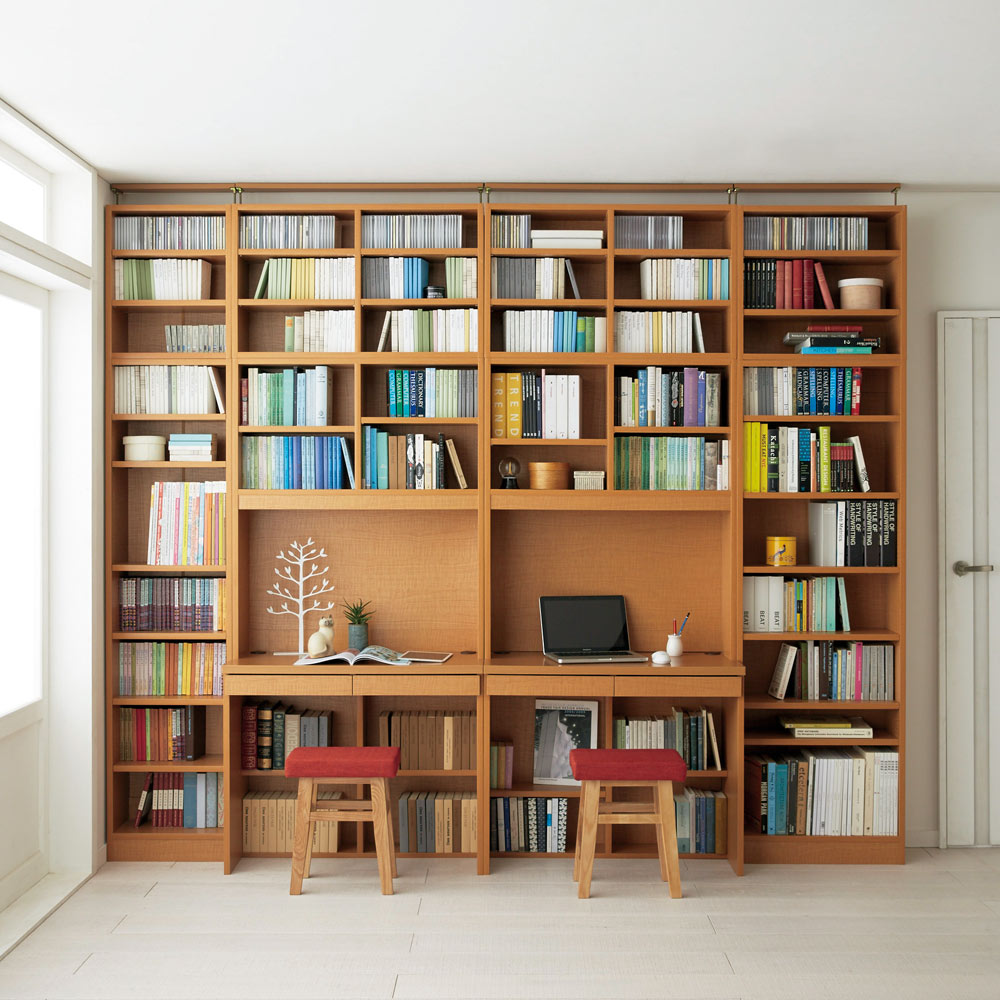 本好きの為のデスクシリーズ 上置き・シェルフ用 幅75cm 本棚 ブックシェルフ 書棚 ラック シェルフ 643545