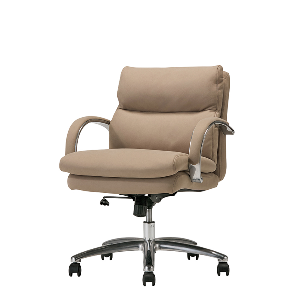 ポケットコイル仕様 プレジデントワークチェア ローバック 高さ84.5cm-89.5cm幅67.5cm奥行77.5cm オフィス ワークチェア 事務椅子 ホームオフィス家具 643606