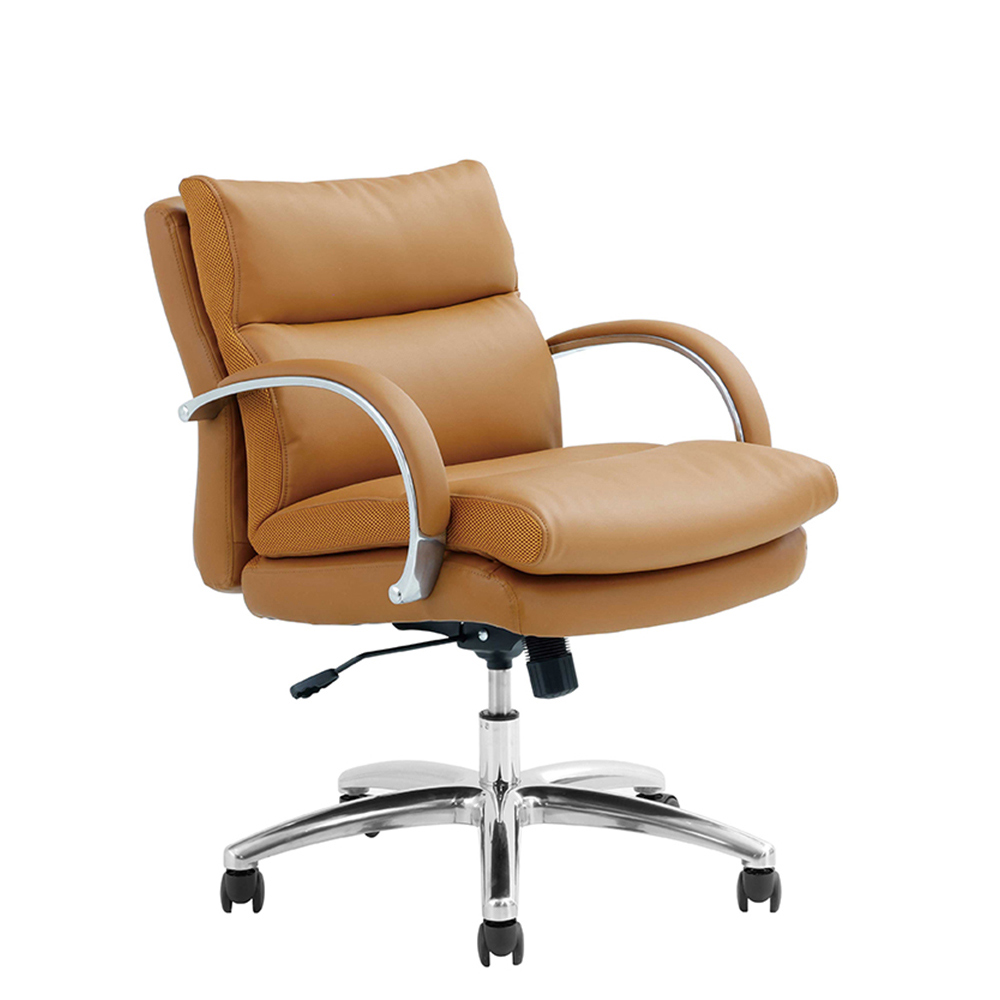 ポケットコイル仕様 プレジデントワークチェア ローバック 高さ84.5cm-89.5cm幅67.5cm奥行77.5cm オフィス ワークチェア 事務椅子 ホームオフィス家具 643606