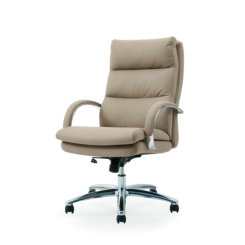 ポケットコイル仕様 プレジデントワークチェア ハイバック 高さ100.5cm-105.5cm幅67.5cm奥行78.5cm オフィス ワークチェア 事務椅子 ホームオフィス家具 643607