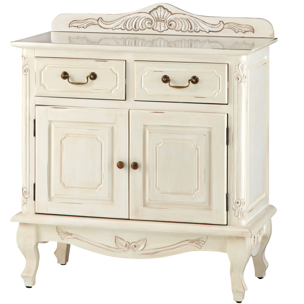 アンティーク調クラシック家具シリーズ キャビネット・幅75cm キャビネット リビングボード リビング収納 643652