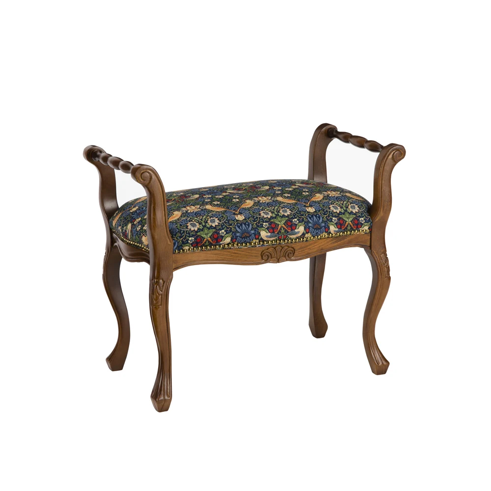 Fabric by BEST OF MORRIS クラシックシリーズ 両肘スツール スツール 丸椅子 椅子 チェア 643658