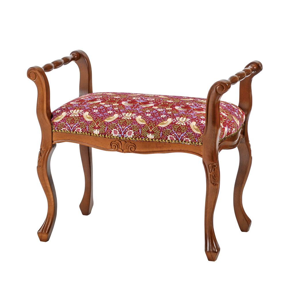 Fabric by BEST OF MORRIS クラシックシリーズ 両肘スツール スツール 丸椅子 椅子 チェア 643658