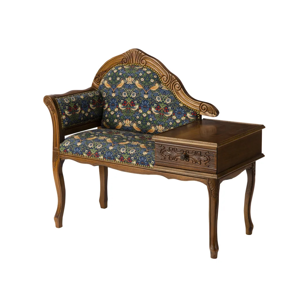 Fabric by BEST OF MORRIS クラシックシリーズ テレフォンベンチ ベンチ 椅子 チェア 643659