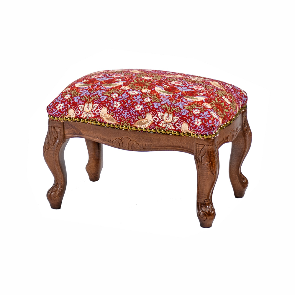 Fabric by BEST OF MORRIS クラシックシリーズ フットスツール スツール 丸椅子 椅子 チェア 643661